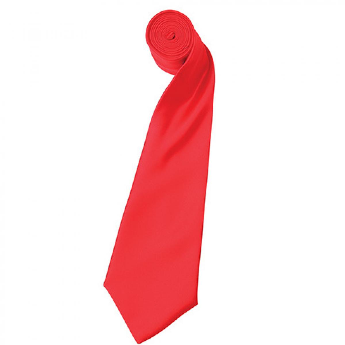 Hersteller: Premier Workwear Herstellernummer: PR750 Artikelbezeichnung: Satin Tie ´Colours´ / 144 x 8,5 cm Farbe: Strawberry Red (ca. Pantone 186)