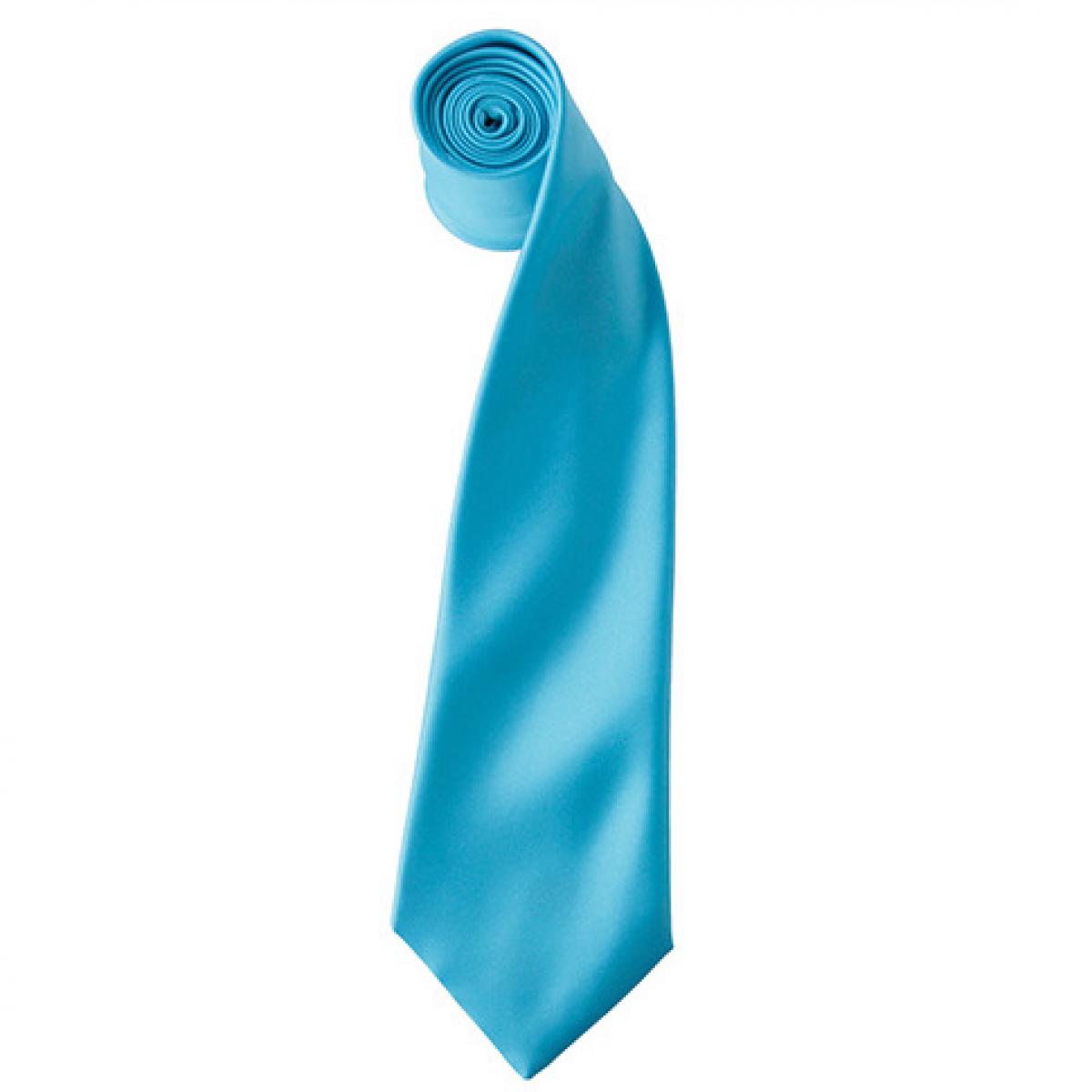 Hersteller: Premier Workwear Herstellernummer: PR750 Artikelbezeichnung: Satin Tie ´Colours´ / 144 x 8,5 cm Farbe: Turquoise (ca. Pantone 312)