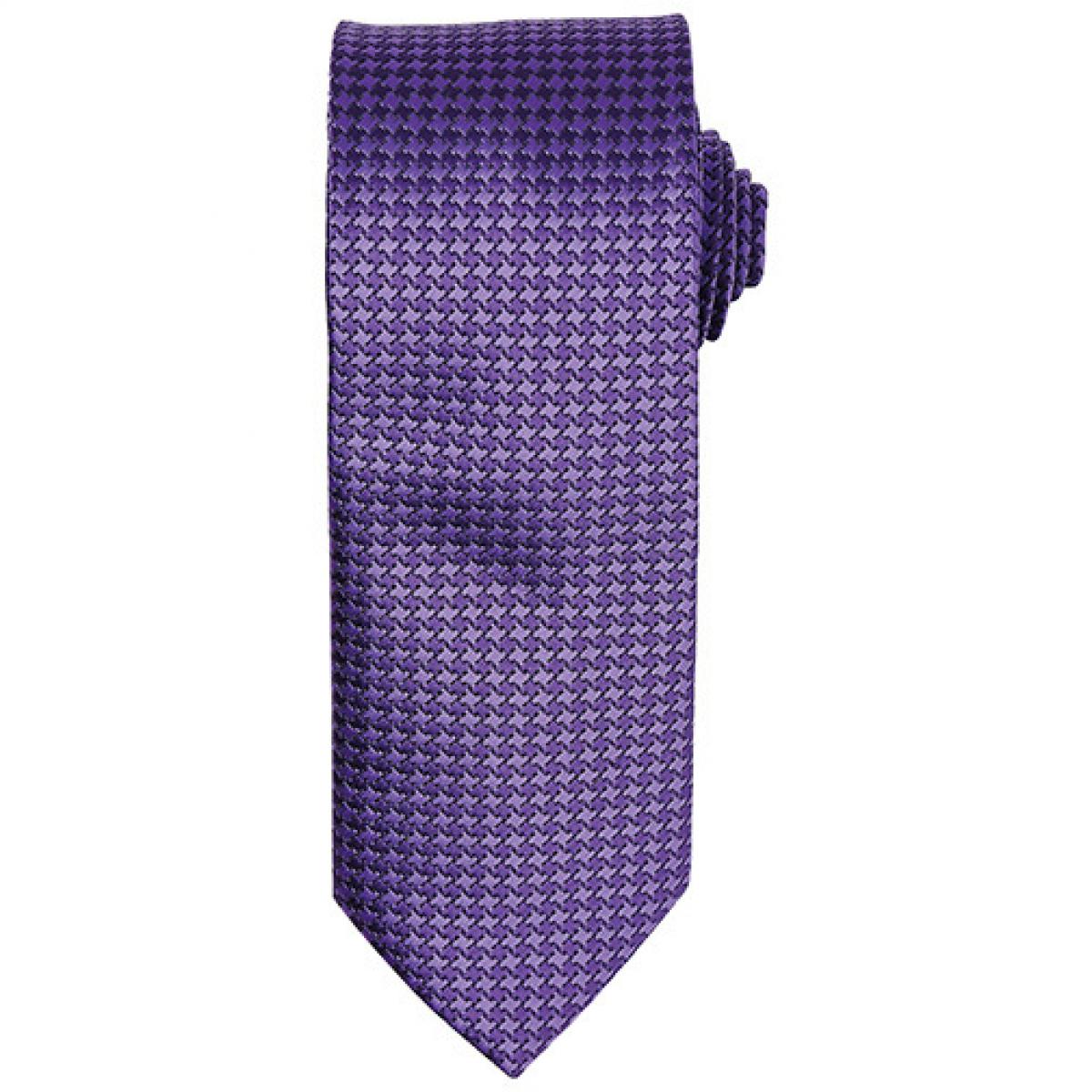 Hersteller: Premier Workwear Herstellernummer: PR787 Artikelbezeichnung: Puppy Tooth Tie / Breite 3" / 7,5 cm / Länge 57" / 144 cm Farbe: Purple