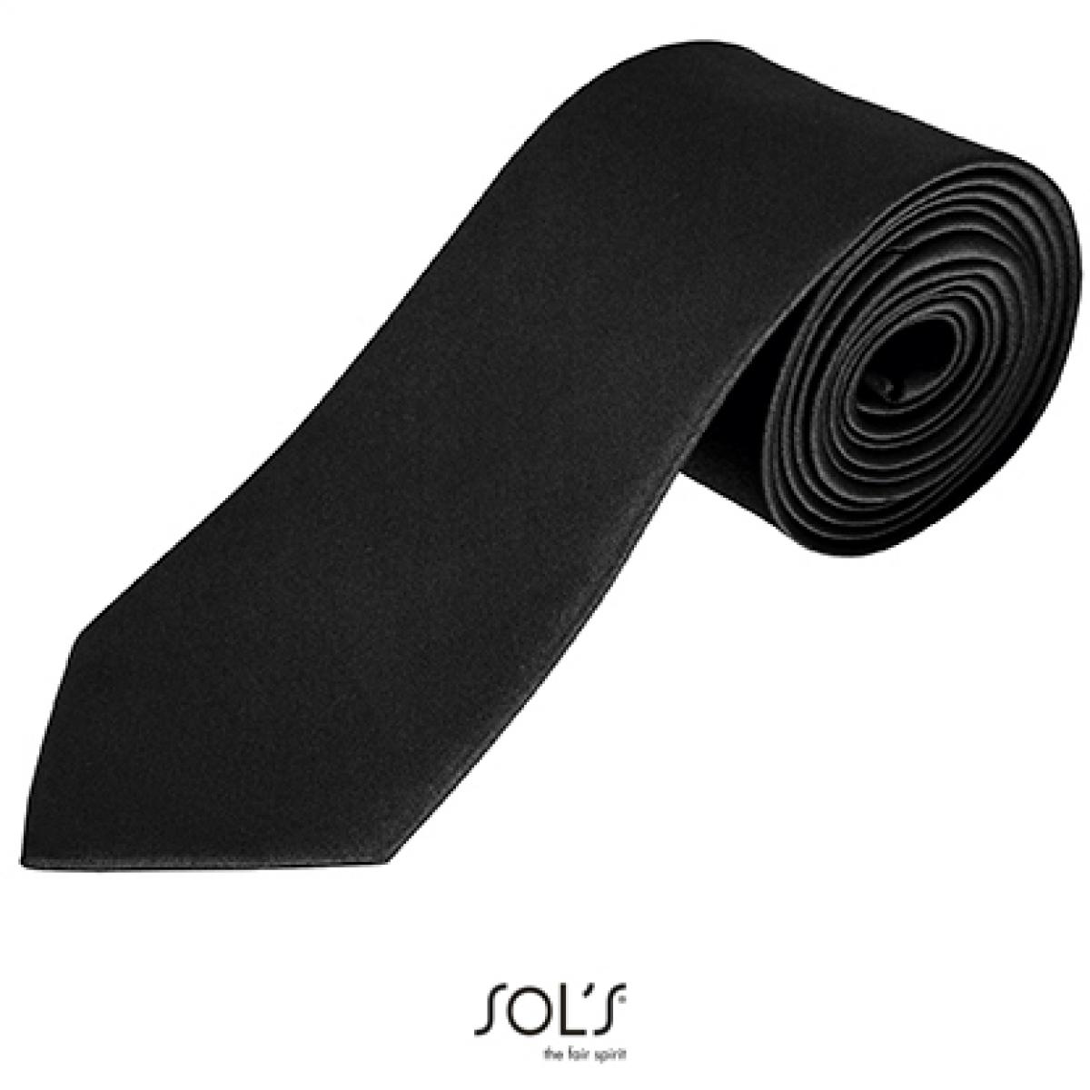 Hersteller: SOLs Herstellernummer: 02932 Artikelbezeichnung: Herren Krawatte Garner Tie - Länge: 150 cm, Breite: 7 cm" Farbe: Black