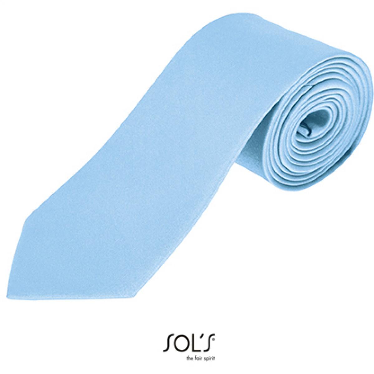 Hersteller: SOLs Herstellernummer: 02932 Artikelbezeichnung: Herren Krawatte Garner Tie - Länge: 150 cm, Breite: 7 cm" Farbe: Light Blue