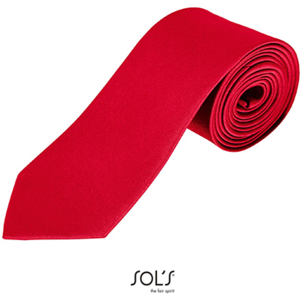 Hersteller: SOLs Herstellernummer: 02932 Artikelbezeichnung: Herren Krawatte Garner Tie - Länge: 150 cm, Breite: 7 cm" Farbe: Red