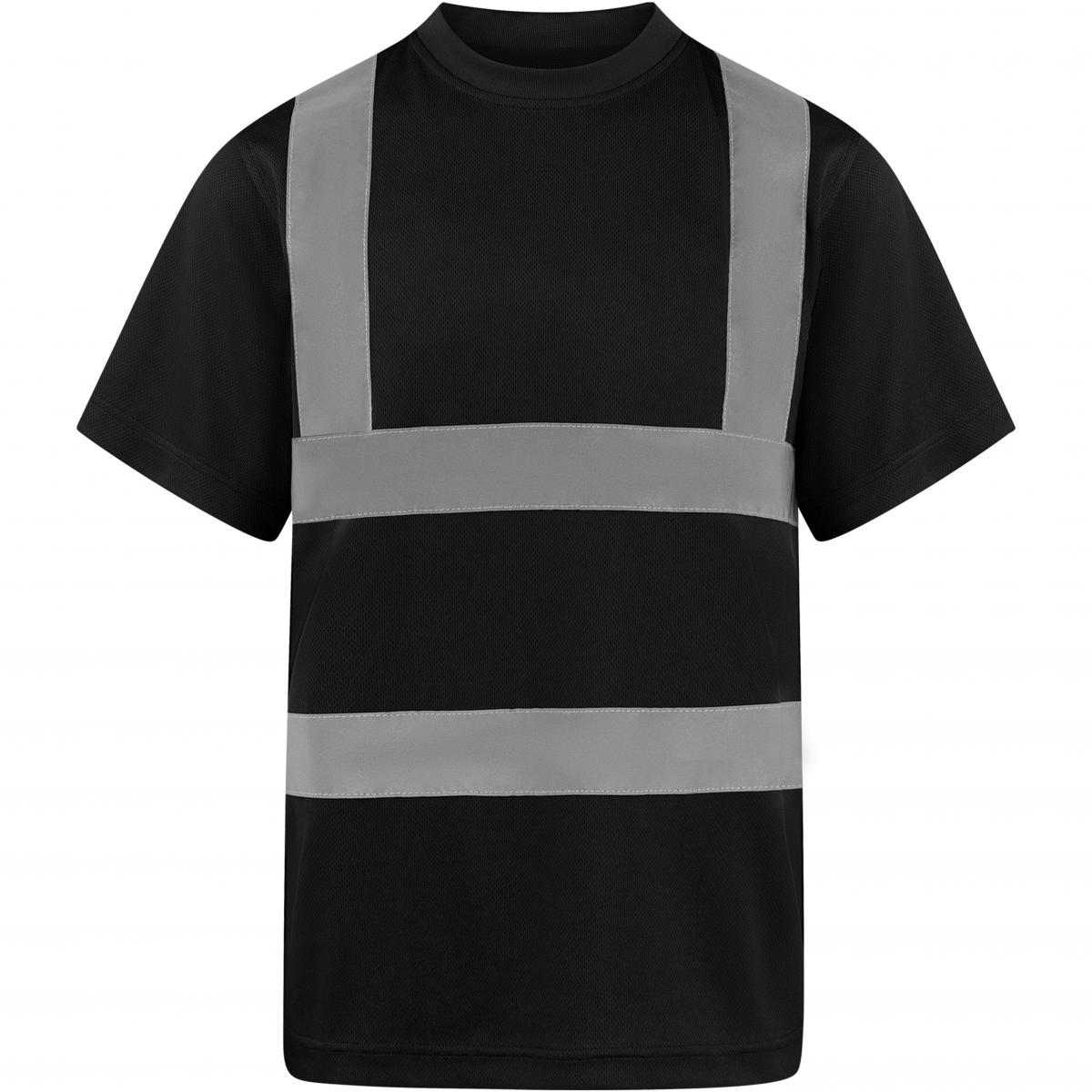 Hersteller: Korntex Herstellernummer: KXS Artikelbezeichnung: Herren Hi-Viz Workwear Arbeits T-Shirt EN ISO 20471 Farbe: Black