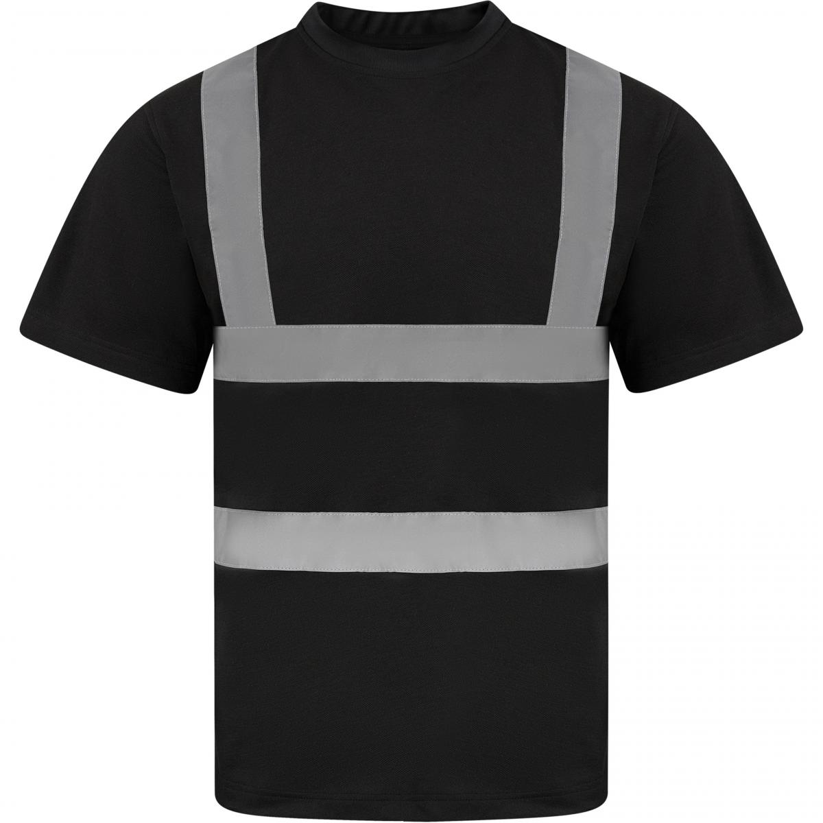 Hersteller: Korntex Herstellernummer: KXPCSHIRT Artikelbezeichnung: Herren Shirt Blended fabric T-Shirt, EN ISO 20471:2013 Farbe: Black
