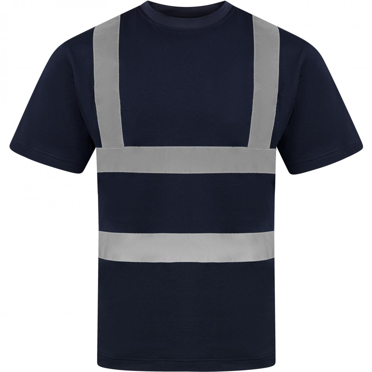 Hersteller: Korntex Herstellernummer: KXPCSHIRT Artikelbezeichnung: Herren Shirt Blended fabric T-Shirt, EN ISO 20471:2013 Farbe: Navy