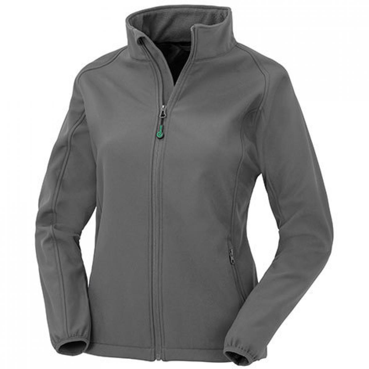 Hersteller: Result Genuine Recycled Herstellernummer: R901F Artikelbezeichnung: Womens Recycled 2-Layer Printable Softshell Jacket Farbe: Workguard Grey