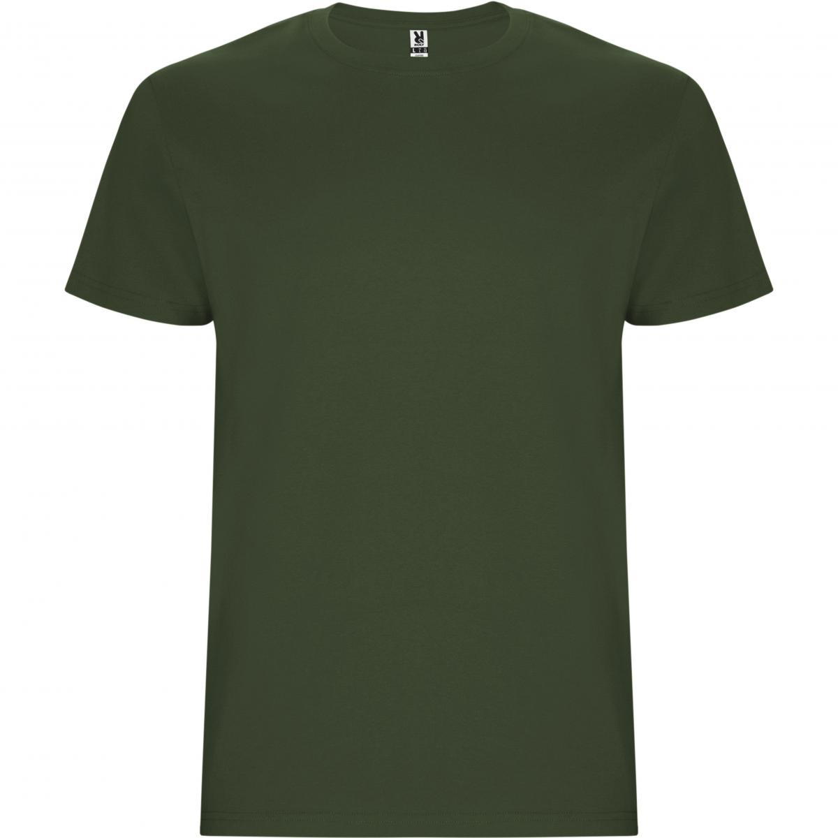Hersteller: Roly Herstellernummer: CA6681 Artikelbezeichnung: Stafford T-Shirt - Doppellagiger Rundhalskragen Farbe: Venture Green 152