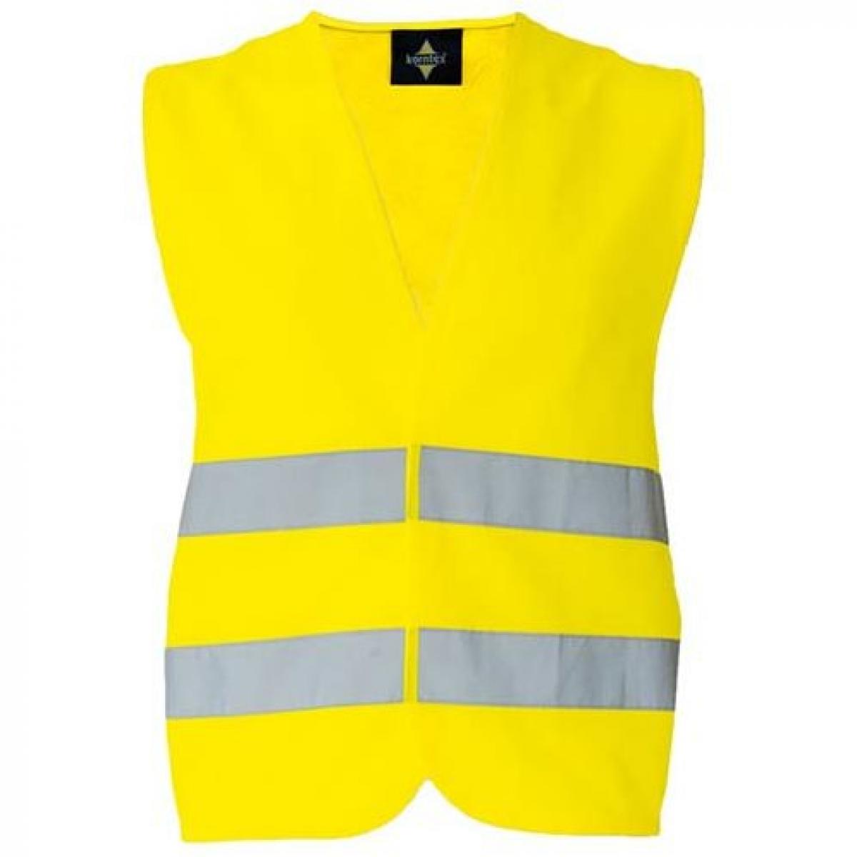 Hersteller: Korntex Herstellernummer: KXX217_D Artikelbezeichnung: Basic Safety Vest For Print Karlsruhe Sicherheitsweste Farbe: Signal Yellow