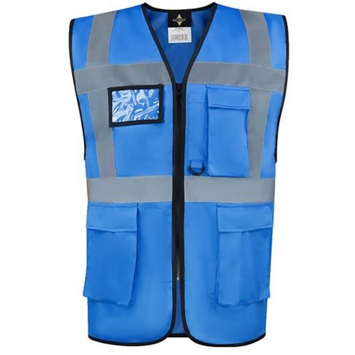 Hersteller: Korntex Herstellernummer: KXCMF Artikelbezeichnung: Comfort Executive Multifunctional Safety Vest Hamburg Farbe: Sky Blue