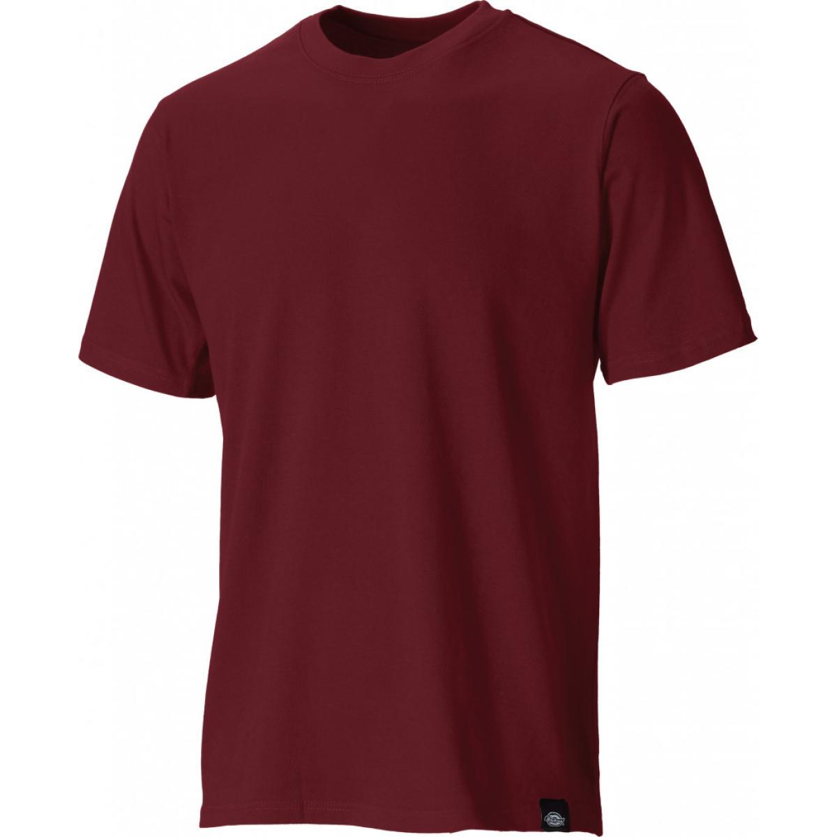 Hersteller: Dickies Herstellernummer: SH34225 Artikelbezeichnung: T-Shirt Farbe: Weinrot