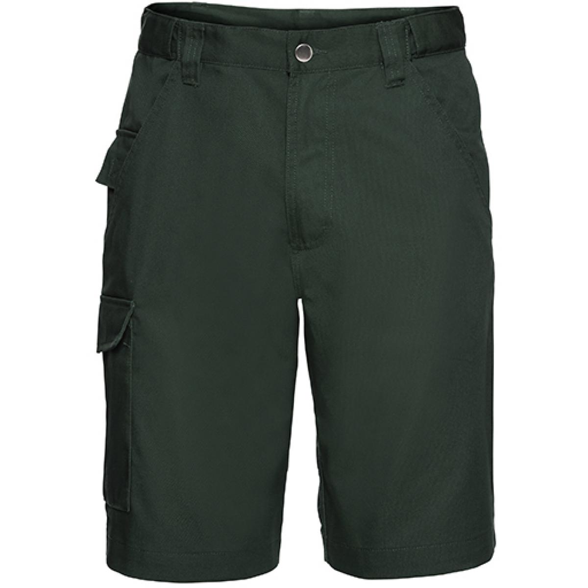 Hersteller: Russell Herstellernummer: R-002M-0 Artikelbezeichnung: Workwear-Shorts aus Polyester-/Baumwoll-Twill Farbe: Bottle Green