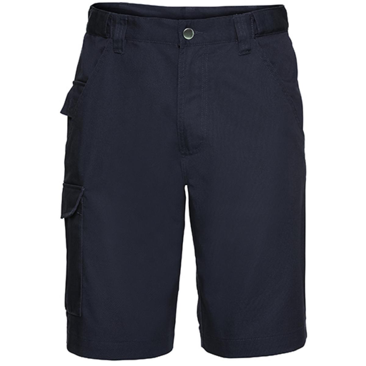 Hersteller: Russell Herstellernummer: R-002M-0 Artikelbezeichnung: Workwear-Shorts aus Polyester-/Baumwoll-Twill Farbe: French Navy