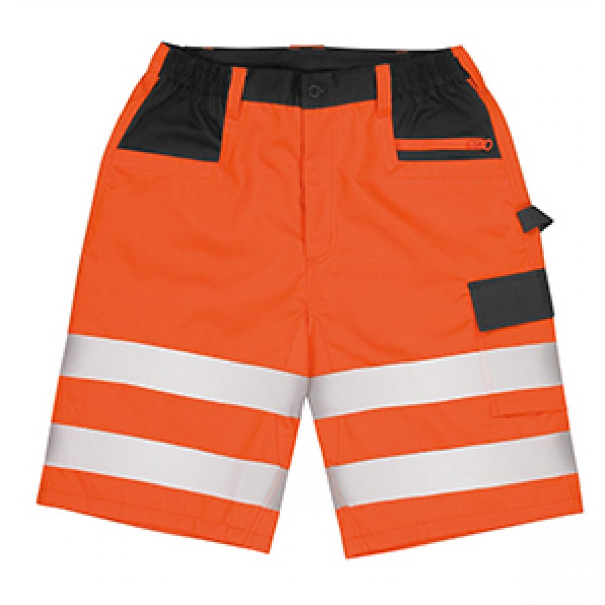 Hersteller: Result Herstellernummer: R328X Artikelbezeichnung: Safety Cargo Shorts - Kurze Arbeitshose nach EN20471:2013 K Farbe: Fluorescent Orange