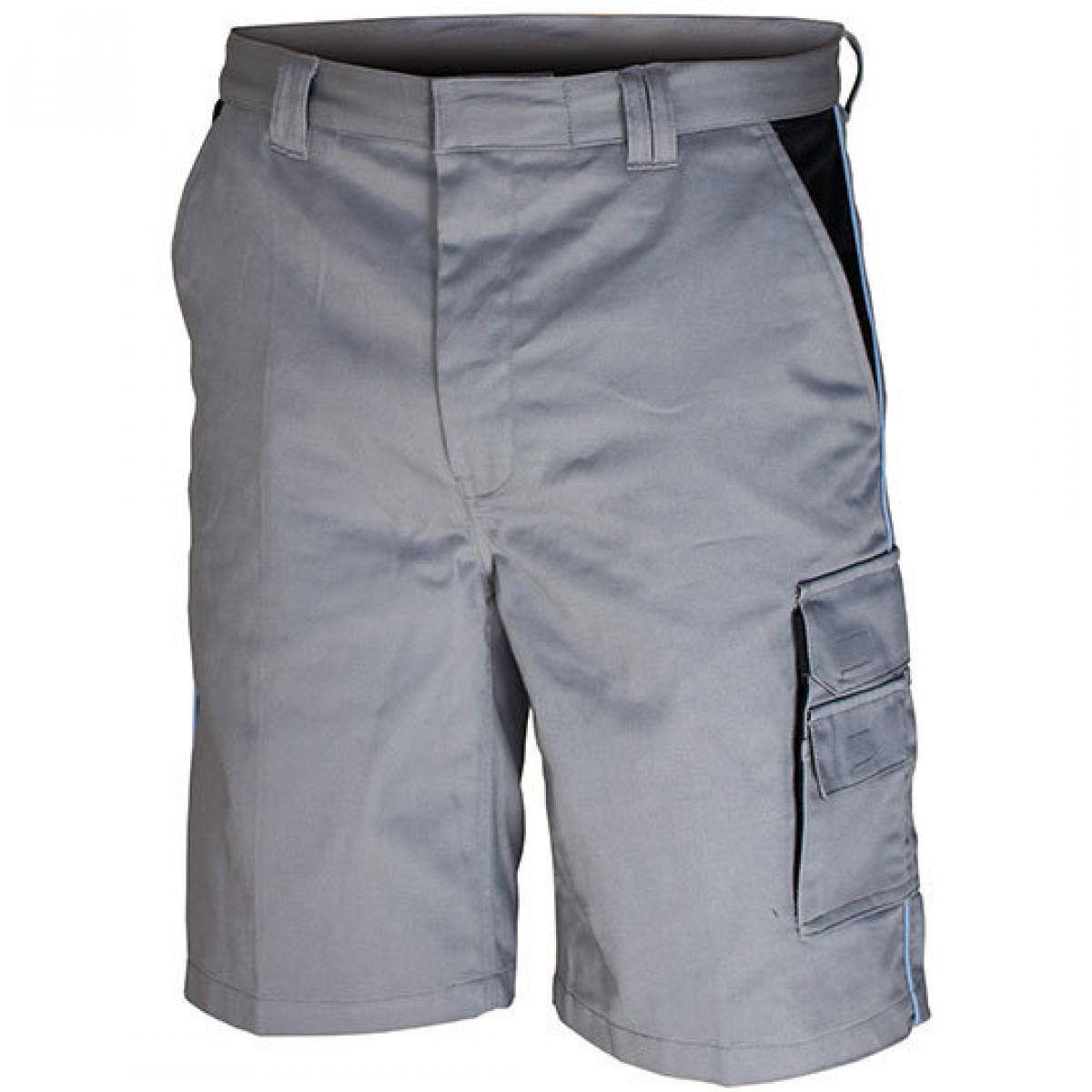 Hersteller: Carson Contrast Herstellernummer: CC709S Artikelbezeichnung: Contrast Work Shorts / Bei 60 Grad waschbar Farbe: Grey/Black